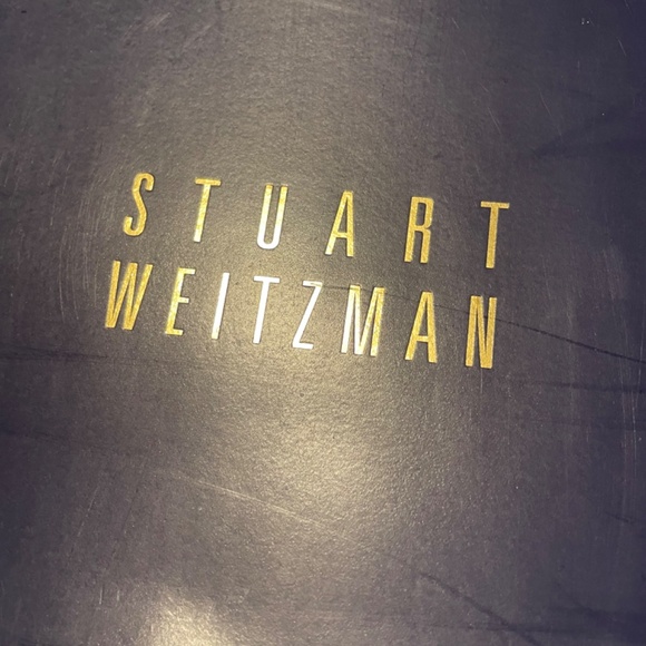 Stuart Weitzman Black Boots Size 8.5 M - Picture 4 of 9